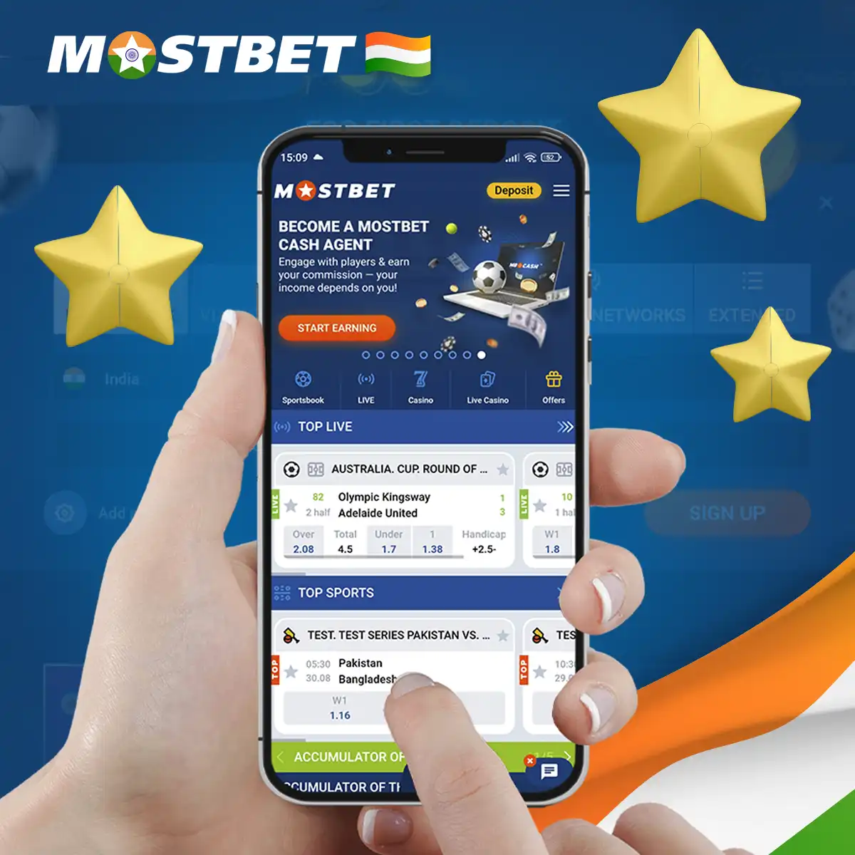 Mostbet has adapted its app for India