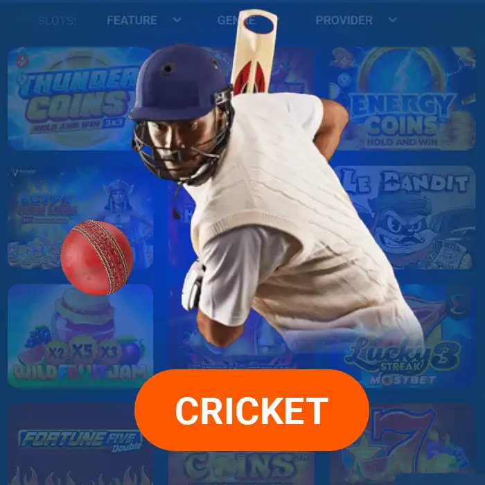 Cricket betting at Mostbet India