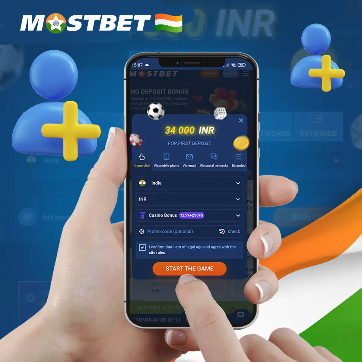 Mostbet registration process step by step form the app