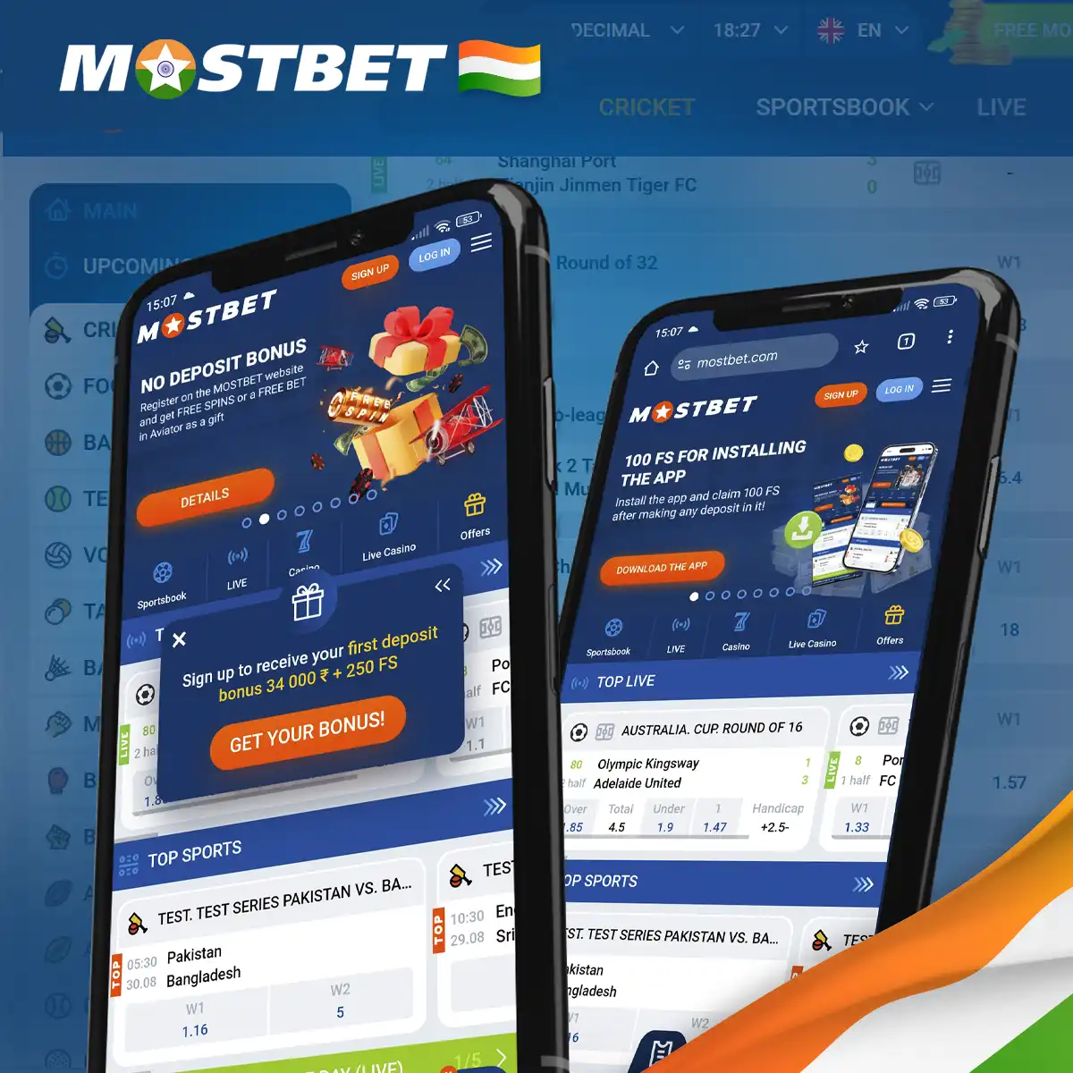 Comparison of Mostbet mobile version and mobile app in India