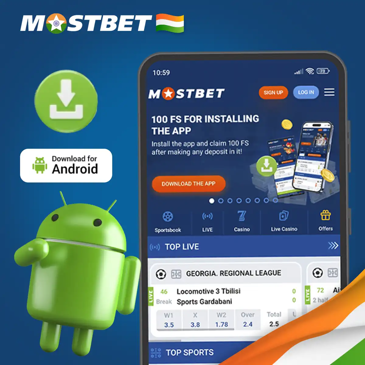 Mostbet mobile app for android