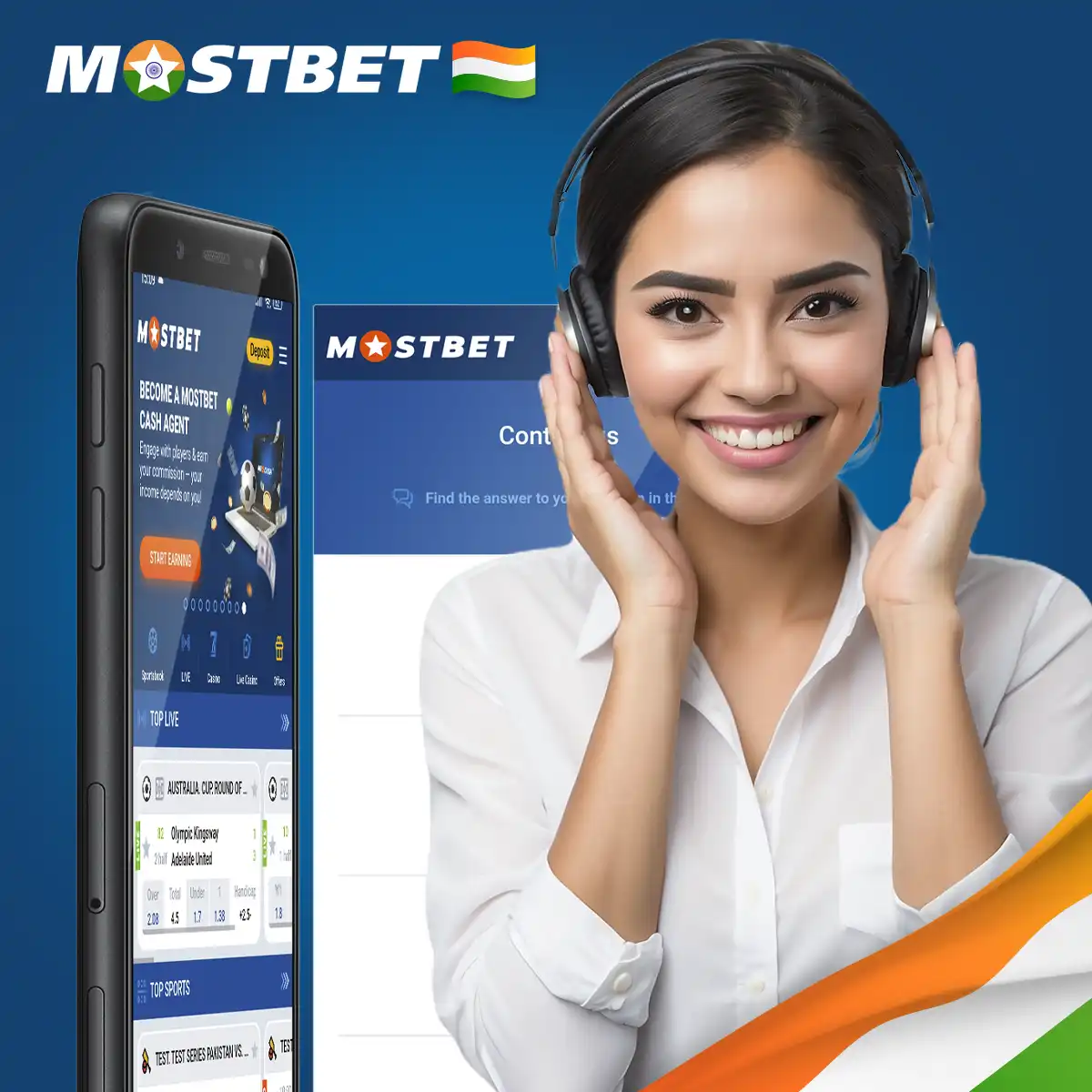 24/7 customer support at mostbet in India